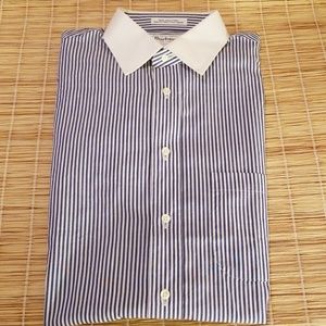 Burberrys of London Striped Dress Shirt.